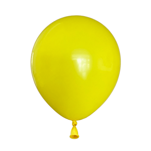 Standard Yellow Latex Balloons