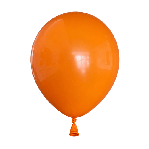 Standard Orange Latex Balloons