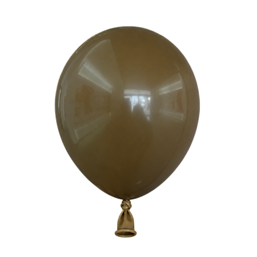 Retro Brown Latex Balloons