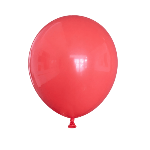 Pastel Matte Red Latex Balloons