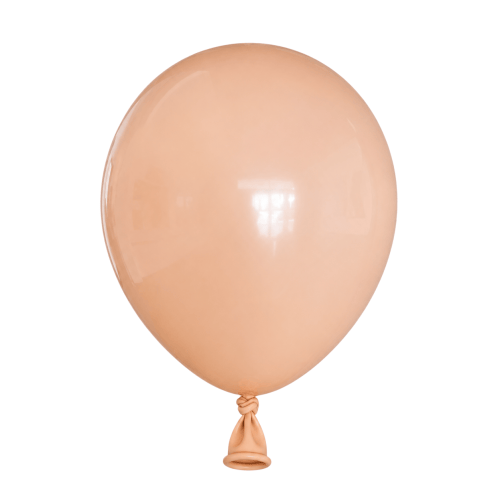 Pastel Matte Orange Latex Balloons