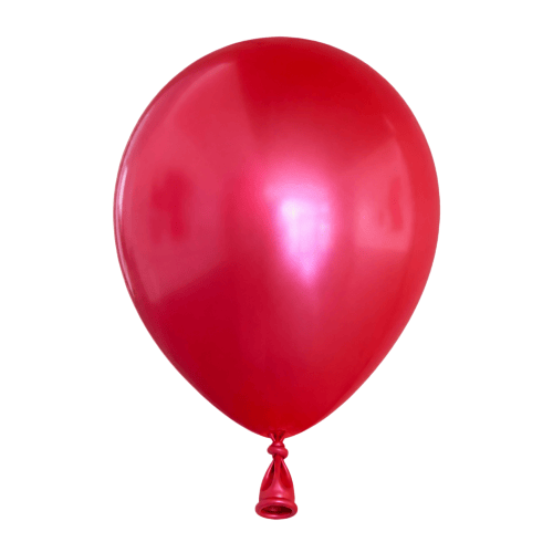 Pearl Red Latex Balloons