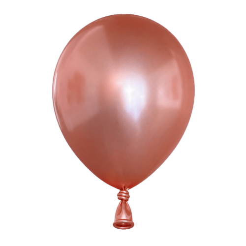 Pearl Rose Gold Latex Balloons