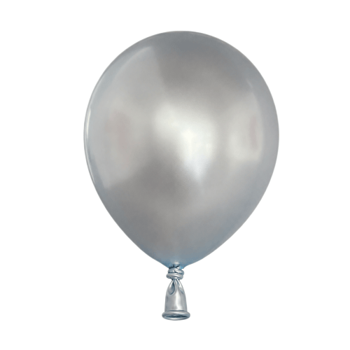 Pearl Light Blue Latex Balloons