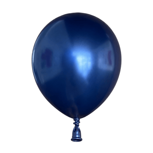 Pearl Navy Blue Latex Balloons