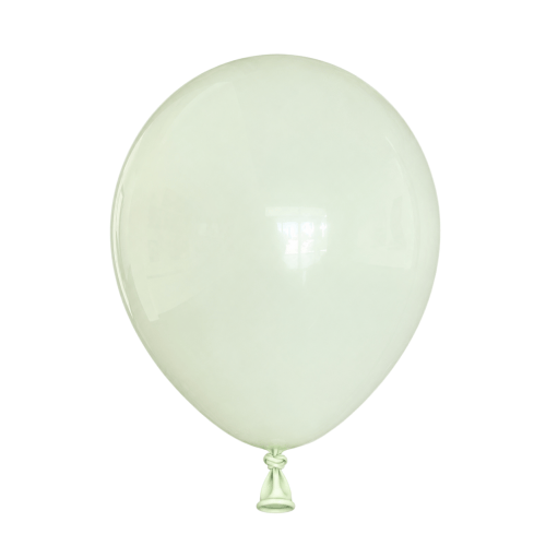Pastel Matte Light Green Latex Balloons
