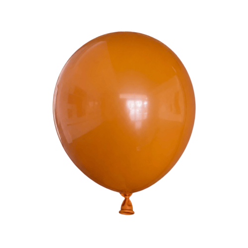 Retro Orange Latex Balloons