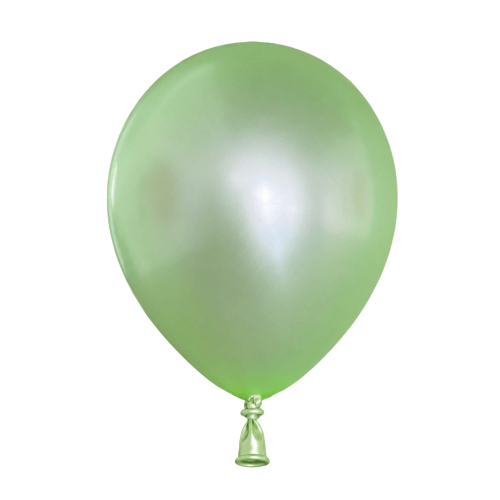 Pearl Light Green Latex Balloons