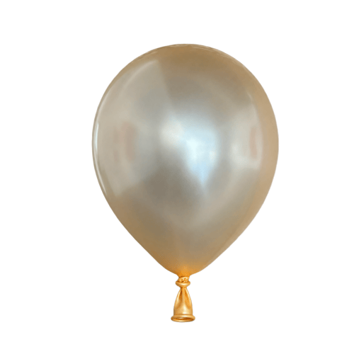 Pearl Champagne Gold Latex Balloons